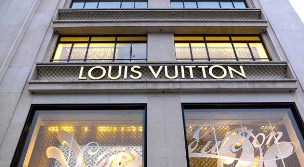 SHANGHAI, CHINA - MAY 29, 2021 - A Louis Vuitton store in Shanghai