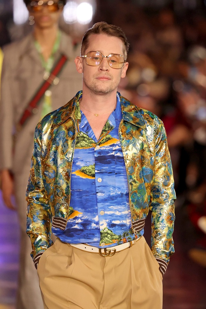 Macaulay Culkin, Jared Leto Walk in Gucci Love Parade Fashion Show