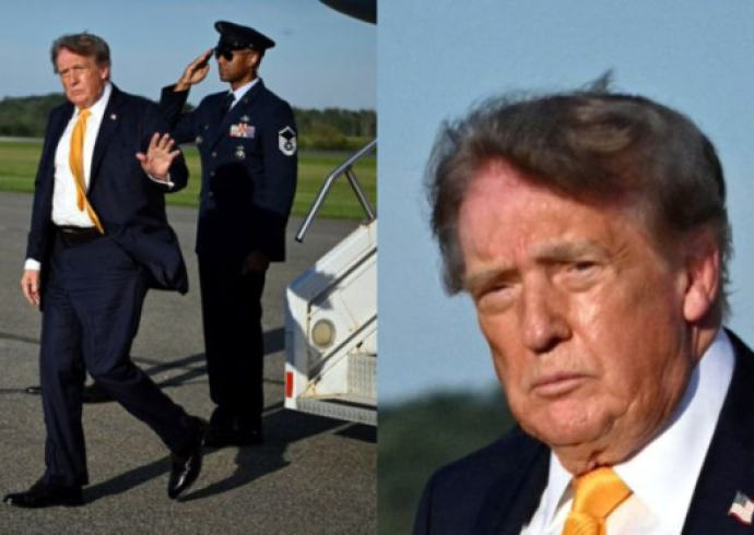 Trump’s New Hairstyle Sends the Internet Into a Frenzy: Did Grandpa Buy a New Wig?