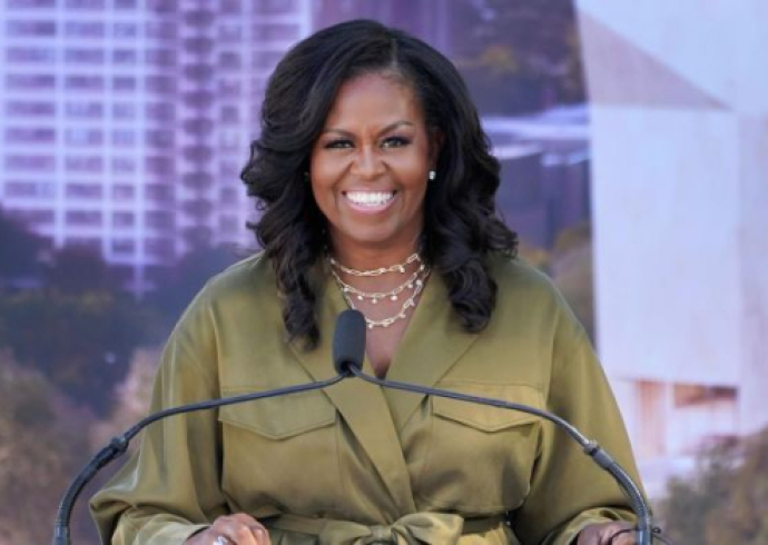 Michelle Obama Mocks Men, Saying They Would Turn Childbirth Into the Olympics